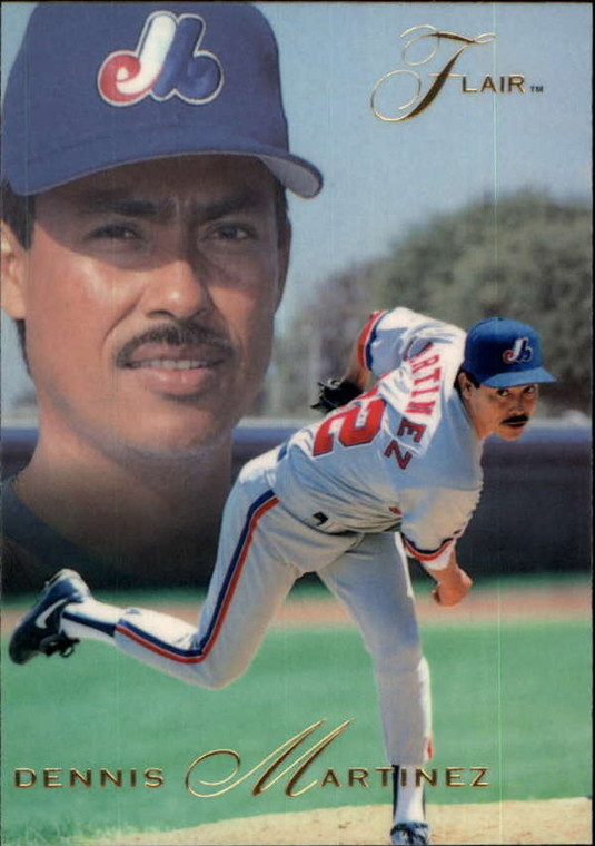 1993 Flair #86 Dennis Martinez NM-MT Montreal Expos 