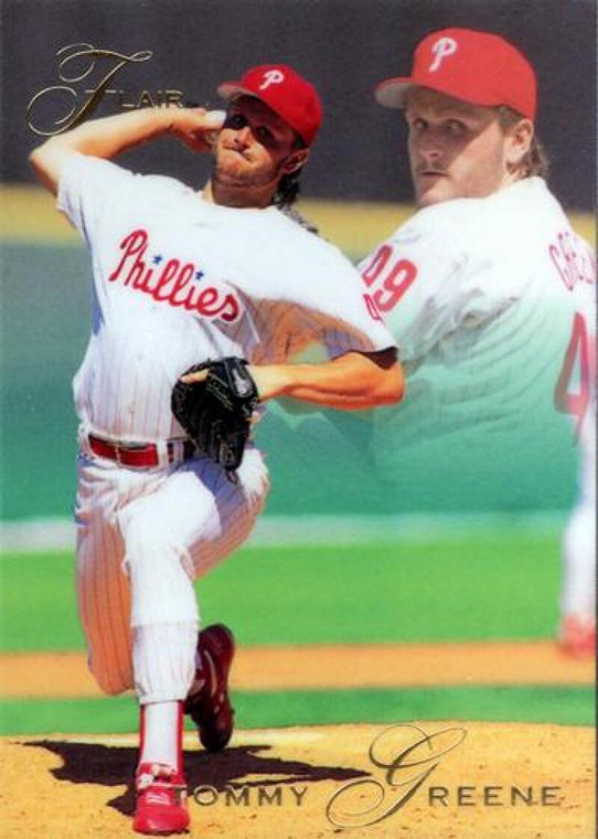 1993 Flair #101 Tommy Greene NM-MT Philadelphia Phillies 