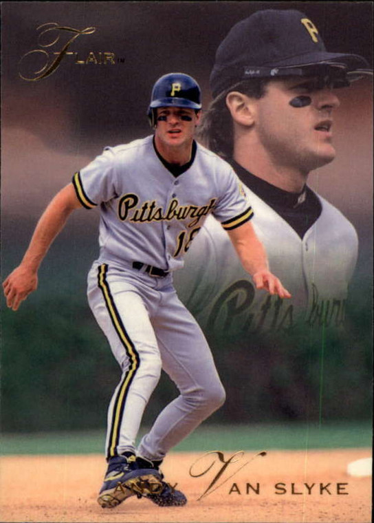 1993 Flair #117 Andy Van Slyke NM-MT Pittsburgh Pirates 