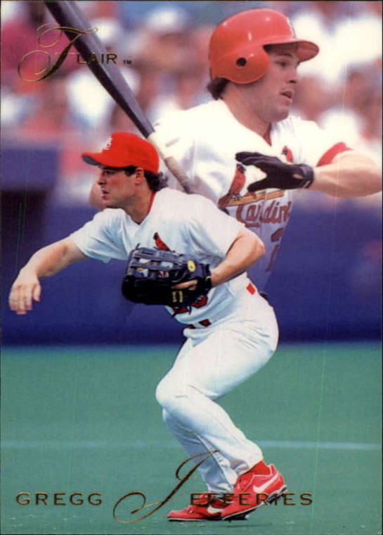 1993 Flair #121 Gregg Jefferies NM-MT St. Louis Cardinals 