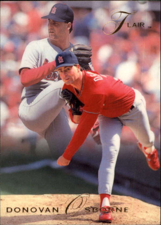 1993 Flair #123 Donovan Osborne NM-MT St. Louis Cardinals 
