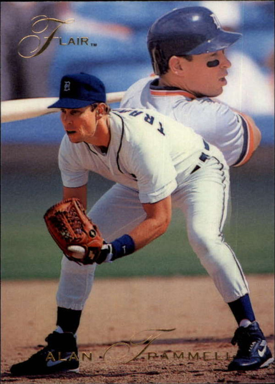 1993 Flair #209 Alan Trammell NM-MT Detroit Tigers 