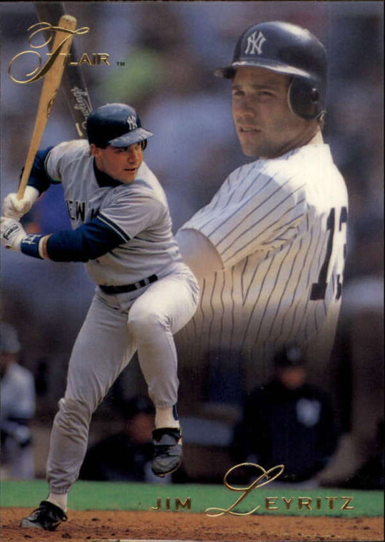 1993 Flair #248 Jim Leyritz NM-MT New York Yankees 