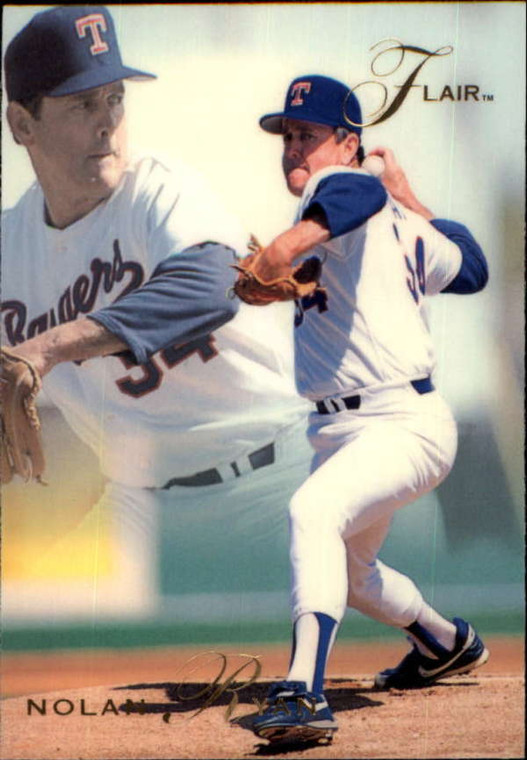 1993 Flair #286 Nolan Ryan NM-MT Texas Rangers 