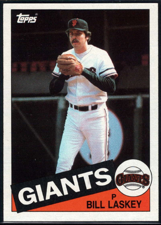 1985 Topps #331 Bill Laskey VG San Francisco Giants 