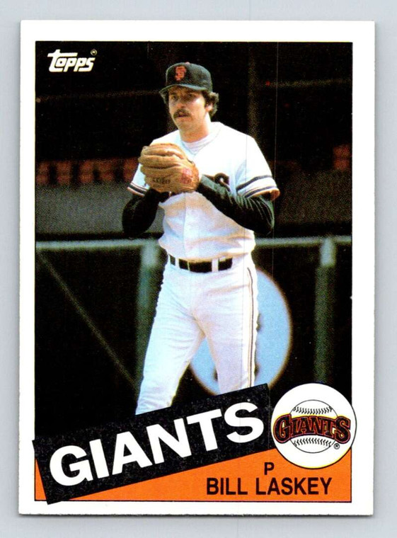 1985 Topps #331 Bill Laskey VG San Francisco Giants 