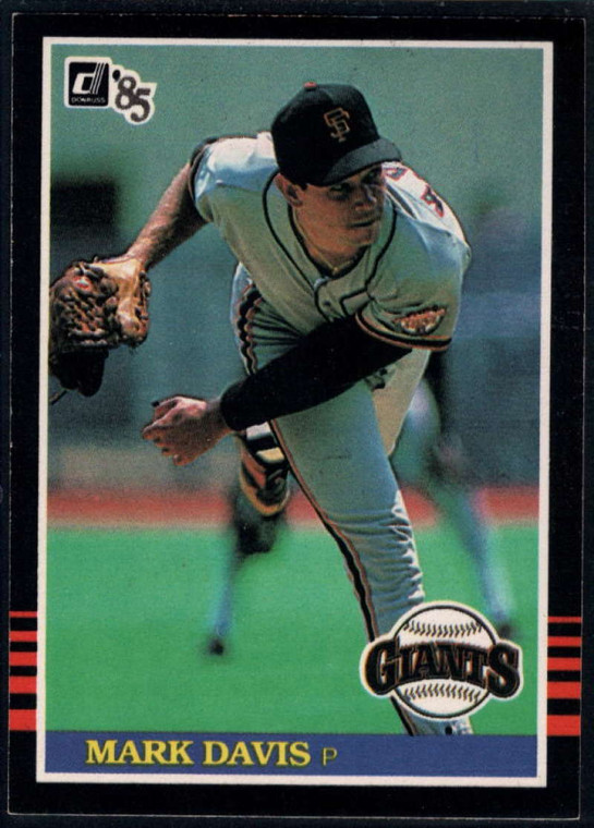 SOLD 23509 1985 Donruss #553 Mark Davis VG San Francisco Giants 