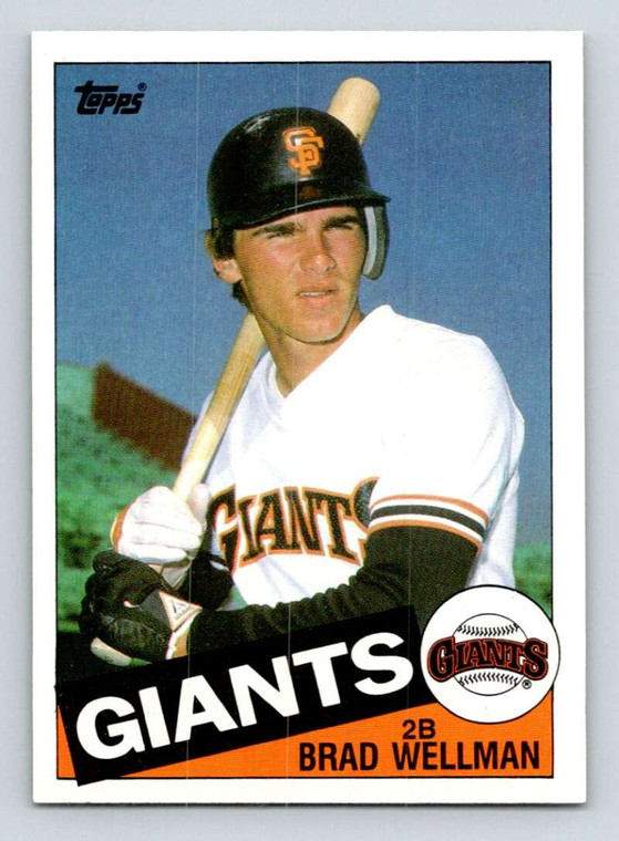 1985 Topps #409 Brad Wellman VG San Francisco Giants 