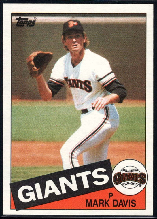 1985 Topps #541 Mark Davis VG San Francisco Giants 