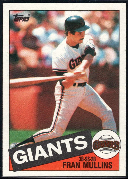 1985 Topps #283 Fran Mullins VG San Francisco Giants 