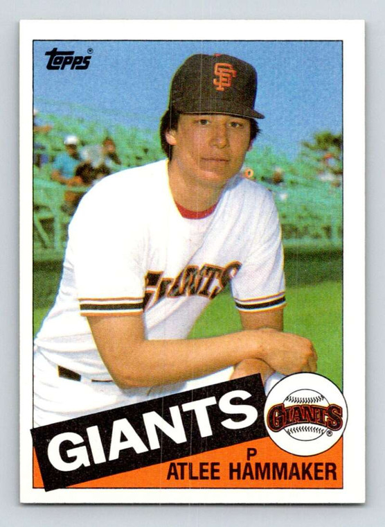 1985 Topps #674 Atlee Hammaker VG San Francisco Giants 