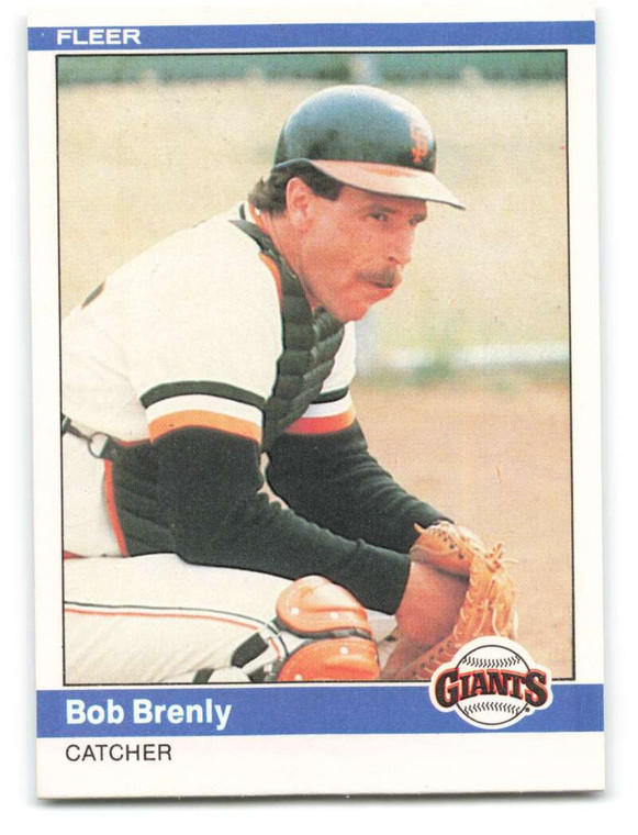 1984 Fleer #368 Bob Brenly VG San Francisco Giants 