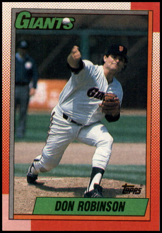 1990 Topps #217 Don Robinson VG San Francisco Giants 