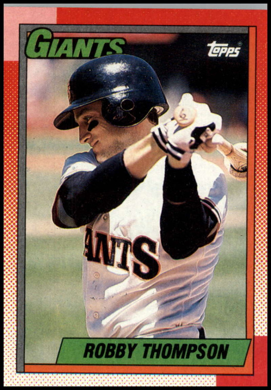 1990 Topps #325 Robby Thompson VG San Francisco Giants 