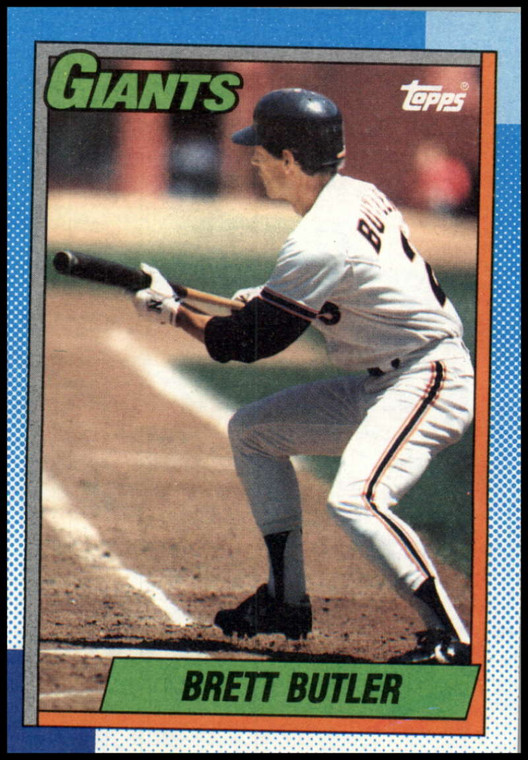 1990 Topps #571 Brett Butler VG San Francisco Giants 