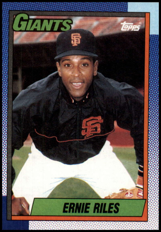 1990 Topps #732 Ernest Riles VG San Francisco Giants 