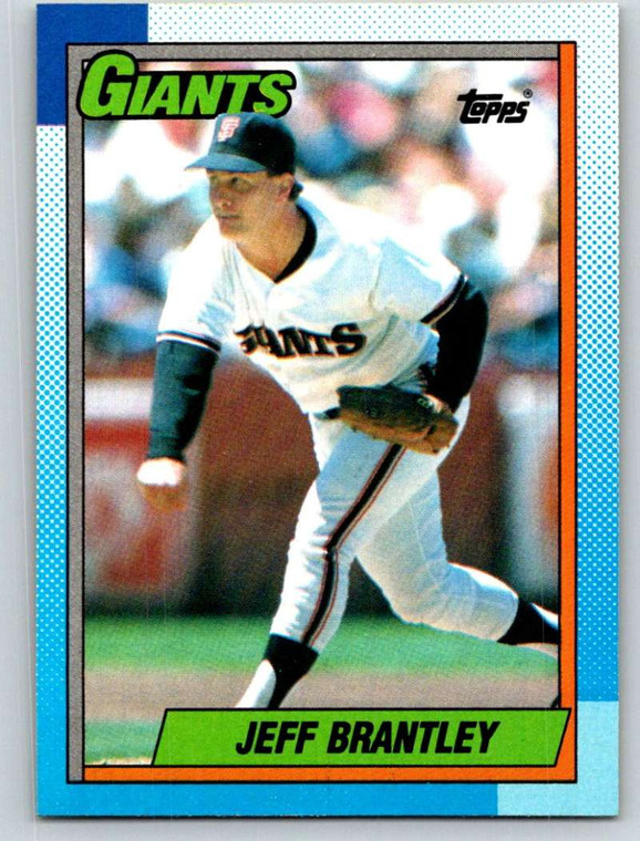 1990 Topps #703 Jeff Brantley VG San Francisco Giants 