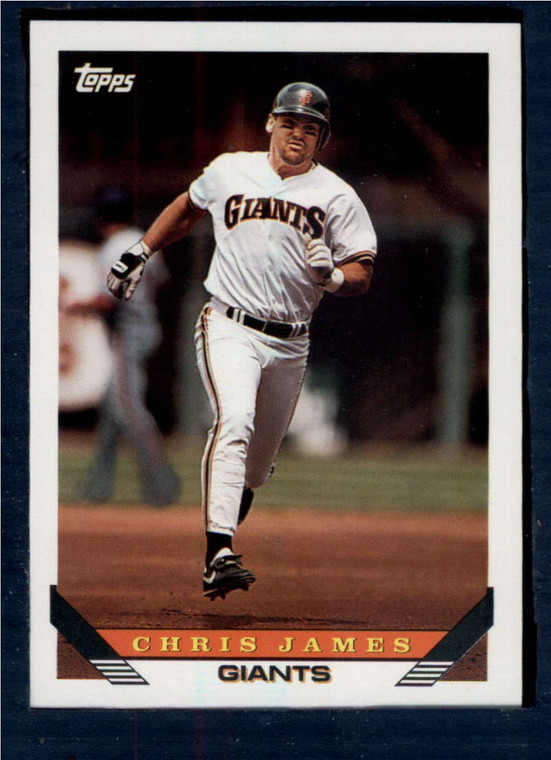 1993 Topps #38 Chris James VG San Francisco Giants 