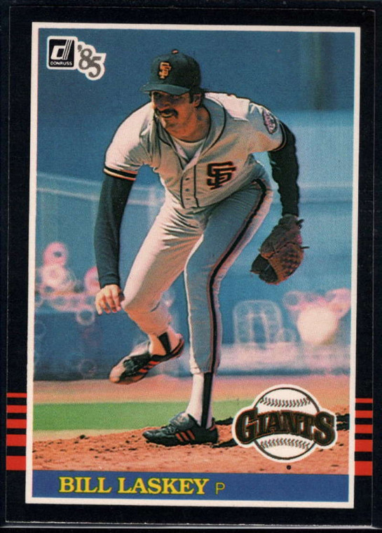 1985 Donruss #387 Bill Laskey VG San Francisco Giants 