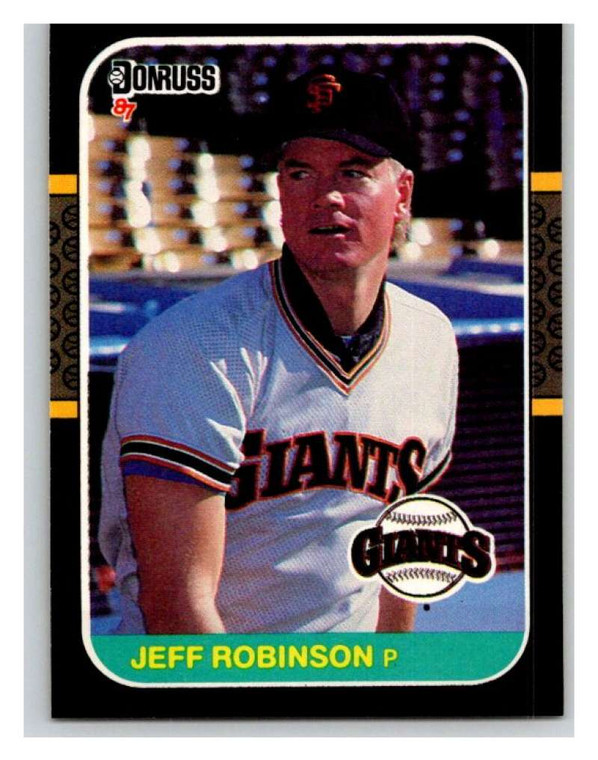 1987 Donruss #559 Jeff Robinson VG San Francisco Giants 