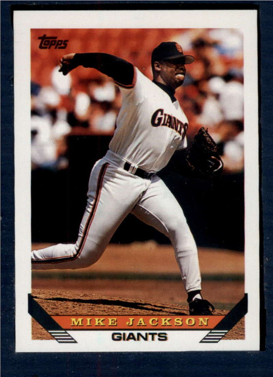 1993 Topps #283 Mike Jackson VG San Francisco Giants 