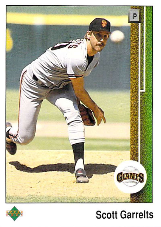 1989 Upper Deck #50 Scott Garrelts VG San Francisco Giants 