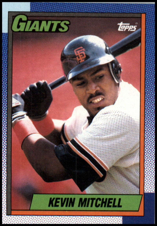 1990 Topps #500 Kevin Mitchell VG San Francisco Giants 