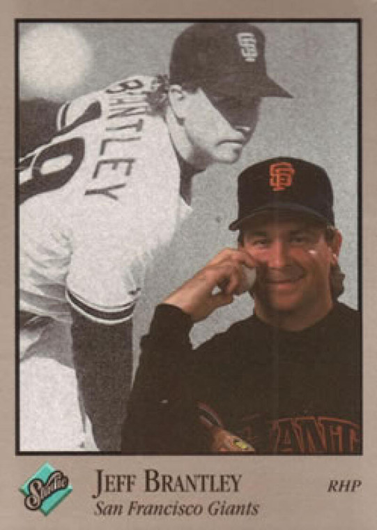 1992 Studio #112 Jeff Brantley VG San Francisco Giants 