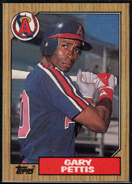 1987 Topps #278 Gary Pettis NM-MT California Angels 