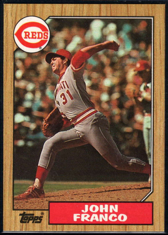 1987 Topps #305 John Franco NM-MT Cincinnati Reds 