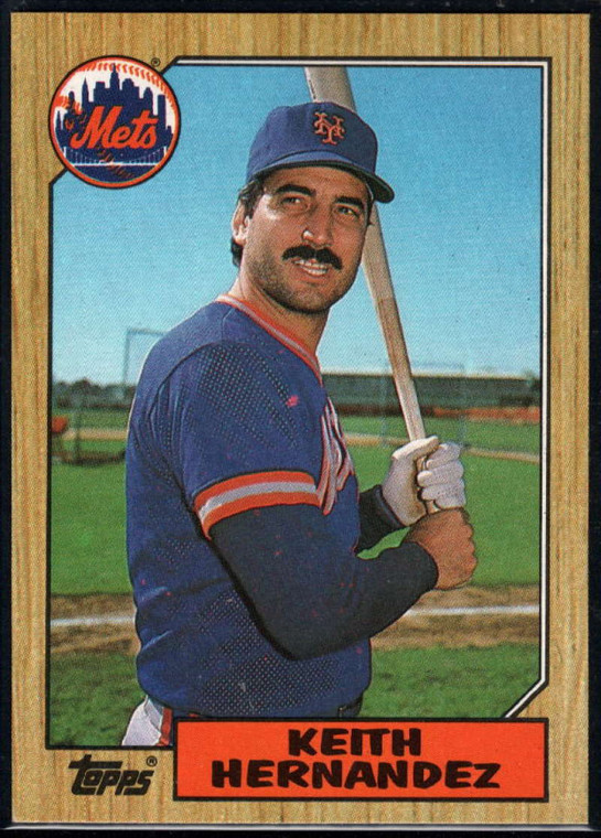 1987 Topps #350 Keith Hernandez NM-MT New York Mets 