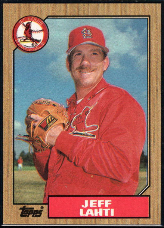 1987 Topps #367 Jeff Lahti NM-MT St. Louis Cardinals 