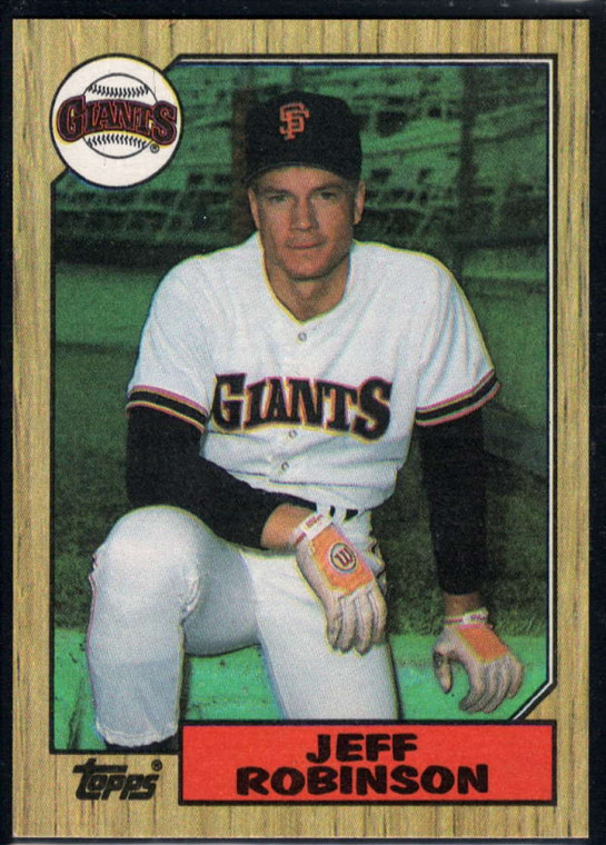 1987 Topps #389 Jeff Robinson NM-MT San Francisco Giants 