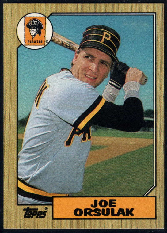 1987 Topps #414 Joe Orsulak NM-MT Pittsburgh Pirates 