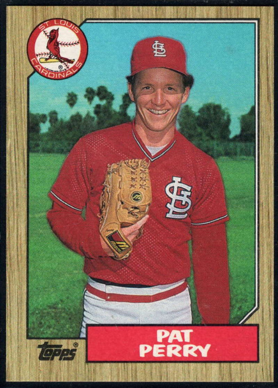 1987 Topps #417 Pat Perry NM-MT St. Louis Cardinals 