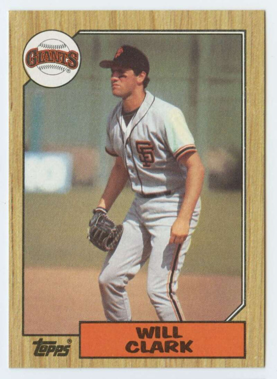 1987 Topps #420 Will Clark NM-MT RC Rookie San Francisco Giants 