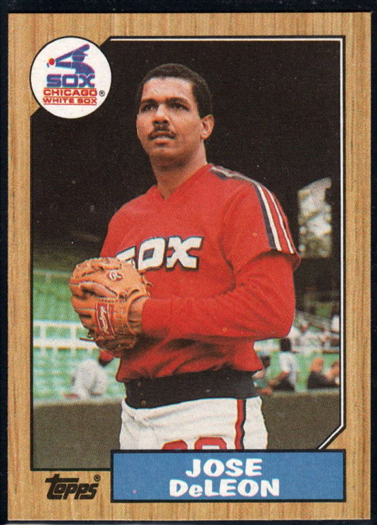 1987 Topps #421 Jose DeLeon NM-MT Chicago White Sox 