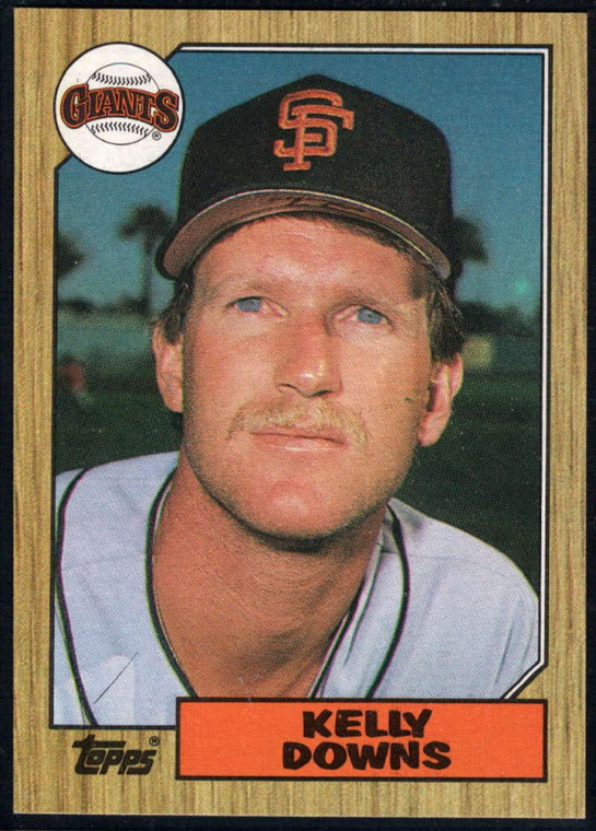 1987 Topps #438 Kelly Downs NM-MT RC Rookie San Francisco Giants 