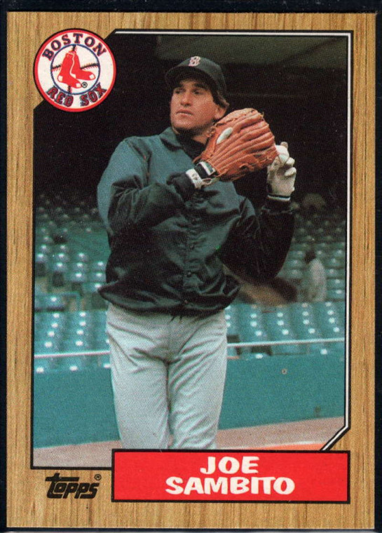 1987 Topps #451 Joe Sambito NM-MT Boston Red Sox 
