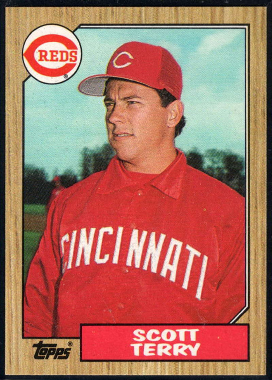 1987 Topps #453 Scott Terry NM-MT RC Rookie Cincinnati Reds 