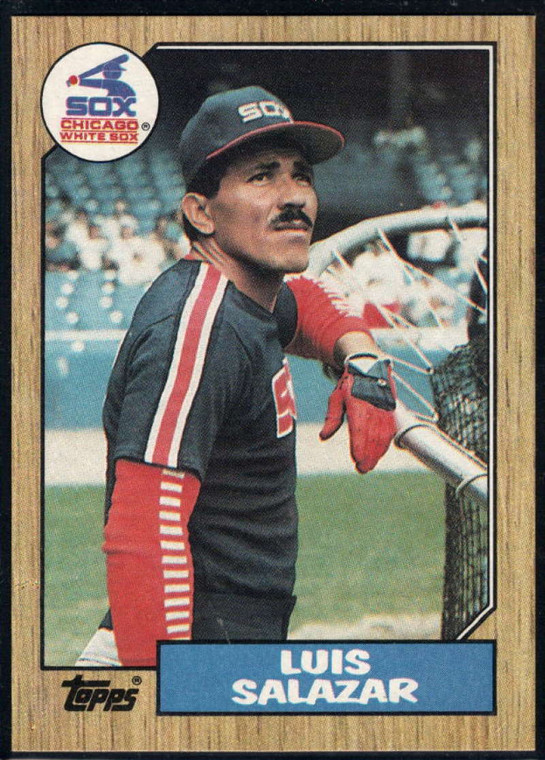1987 Topps #454 Luis Salazar NM-MT Chicago White Sox 
