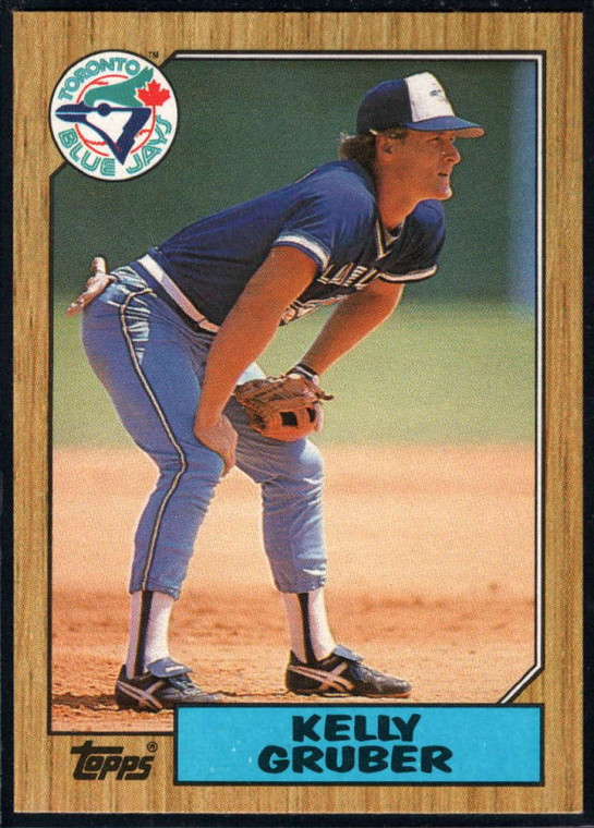 1987 Topps #458 Kelly Gruber NM-MT Toronto Blue Jays 