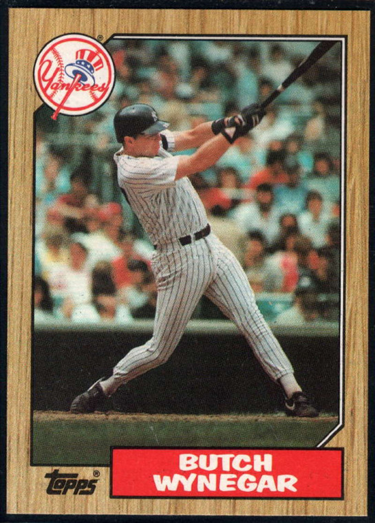 1987 Topps #464 Butch Wynegar NM-MT New York Yankees 