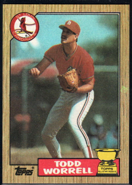 1987 Topps #465 Todd Worrell NM-MT St. Louis Cardinals 