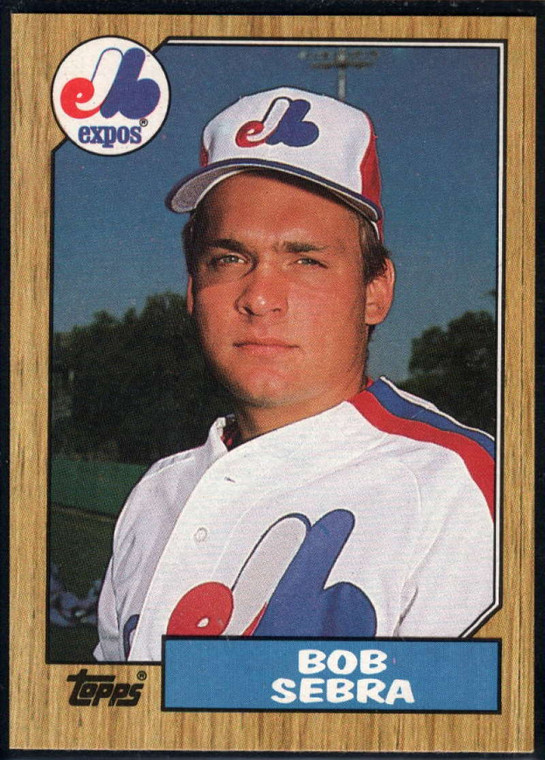 1987 Topps #479 Bob Sebra NM-MT Montreal Expos 