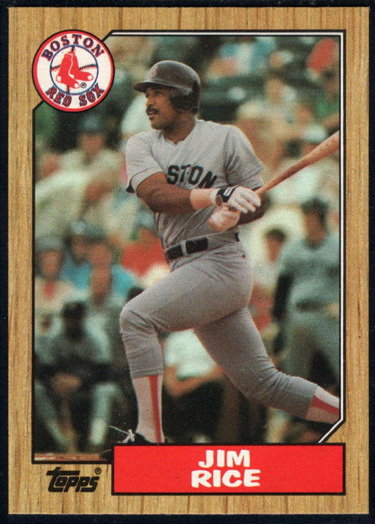 1987 Topps #480 Jim Rice NM-MT Boston Red Sox 