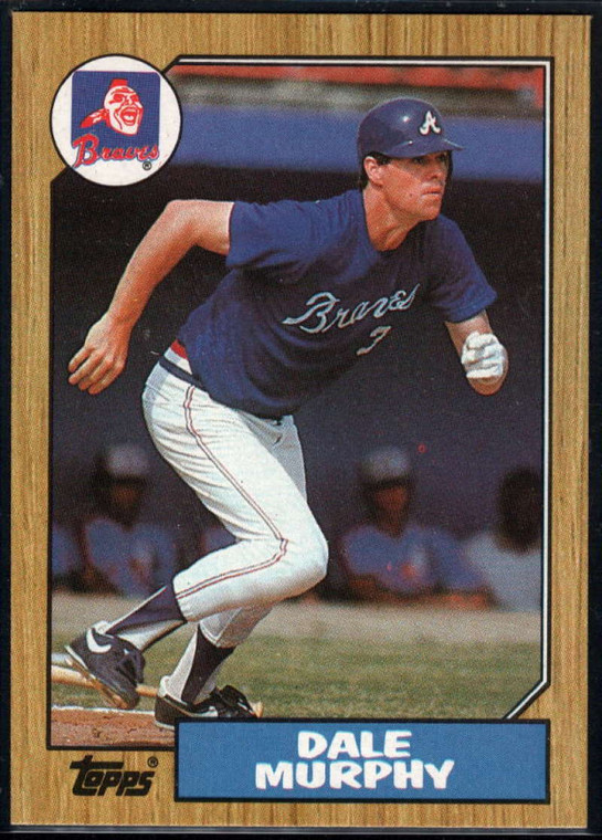 1987 Topps #490 Dale Murphy NM-MT Atlanta Braves 