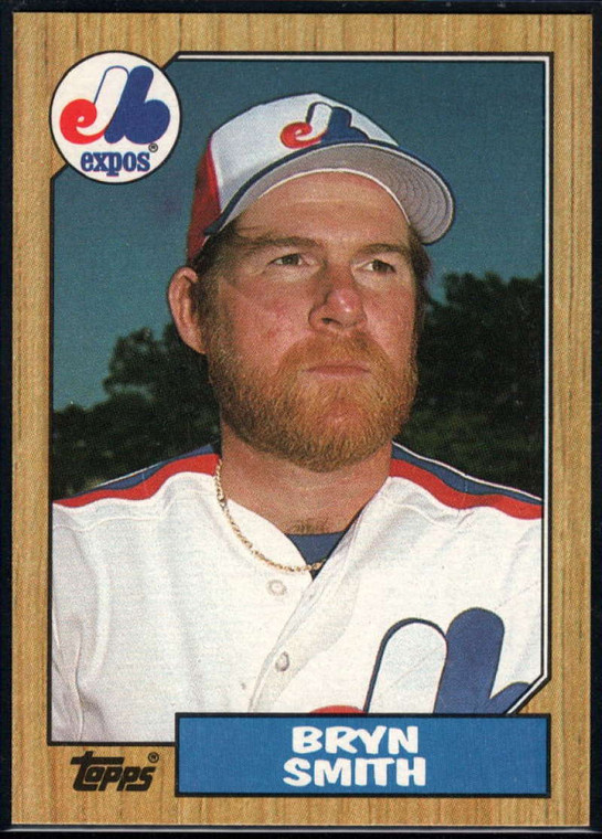 1987 Topps #505 Bryn Smith NM-MT Montreal Expos 