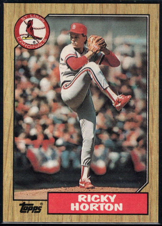 1987 Topps #542 Ricky Horton NM-MT St. Louis Cardinals 