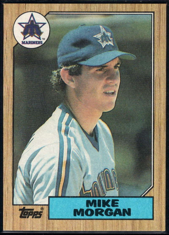 1987 Topps #546 Mike Morgan NM-MT Seattle Mariners 